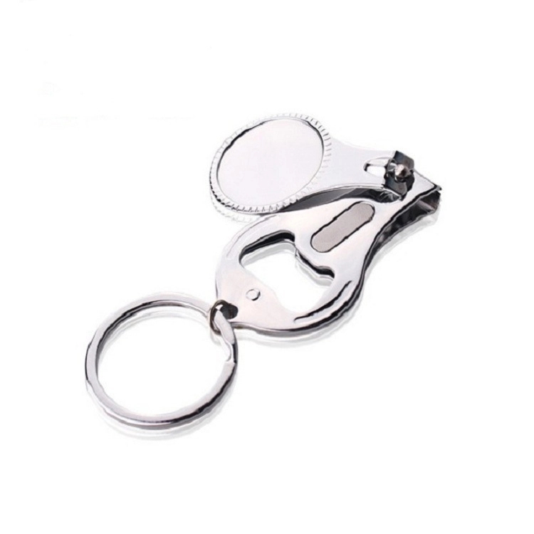 3 In 1 Nail Clipper Bottle Opener Keychain 1