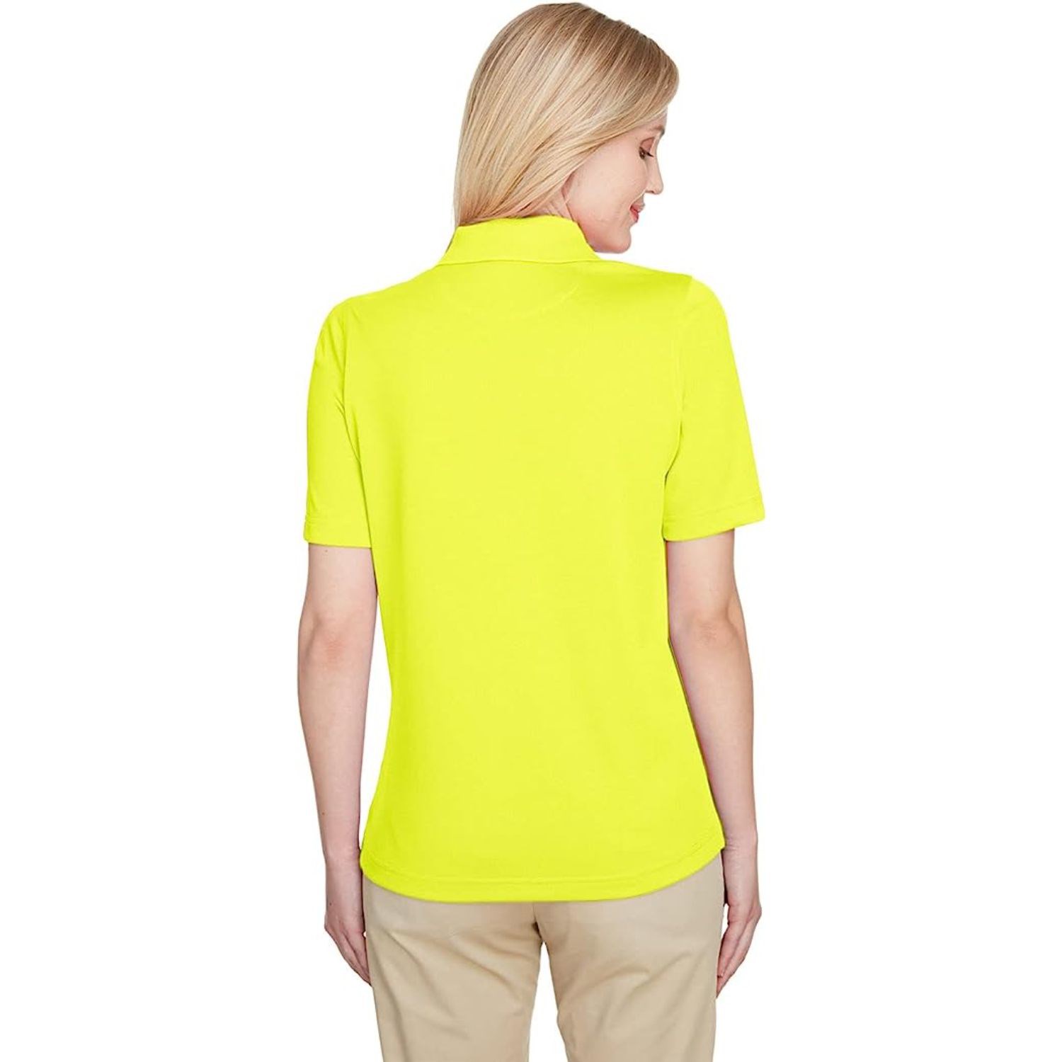 Hi-Viz Non-ANSI Women's Safety Workwear Polo 3