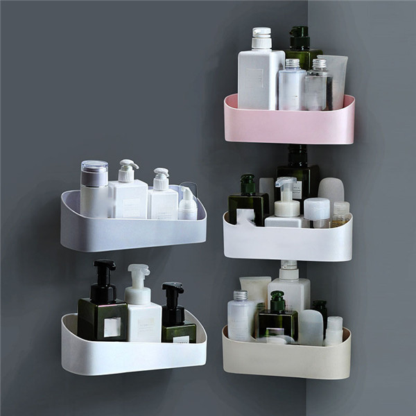Strong paste Bathroom storage rack 7