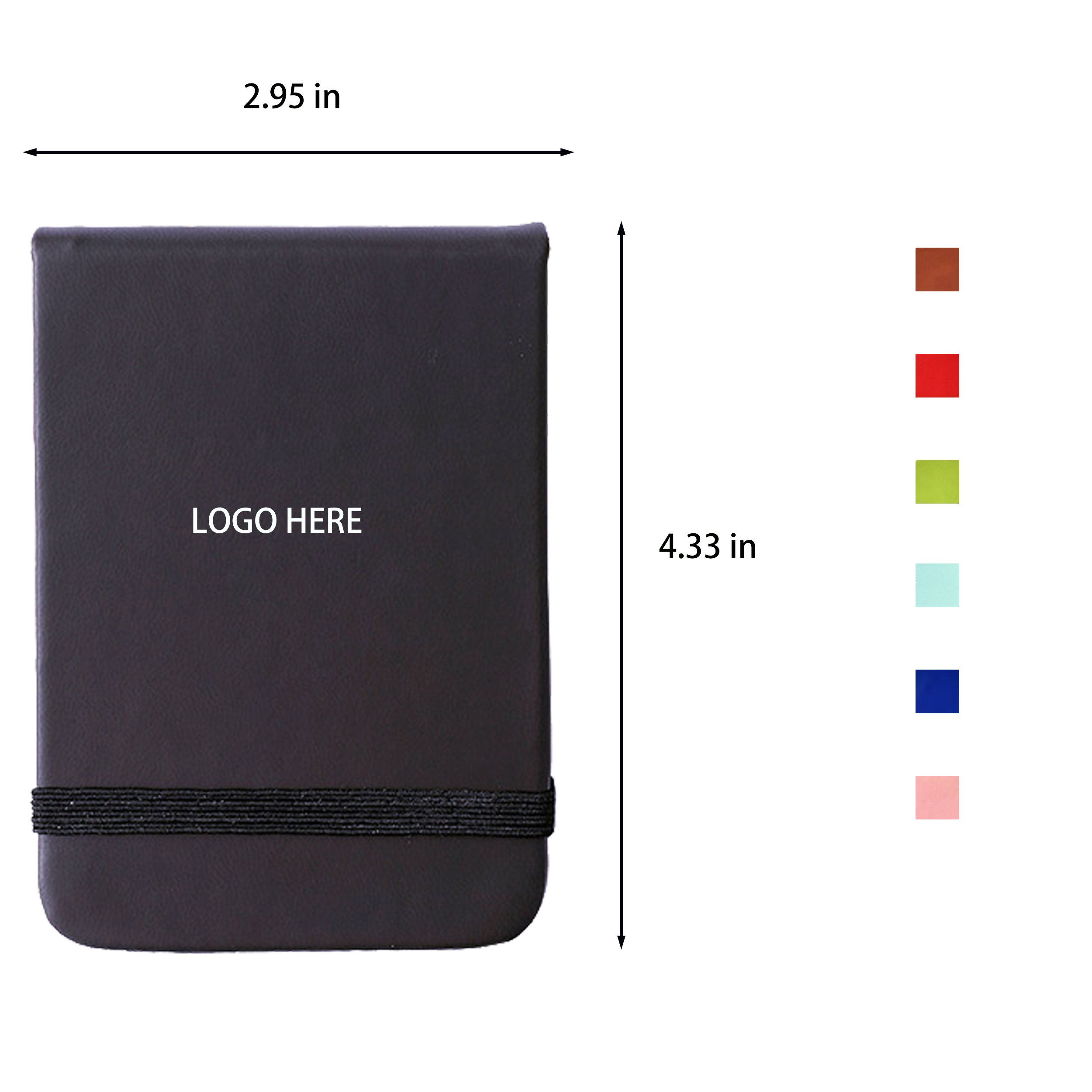 Customed PU Pocket Notebook 3
