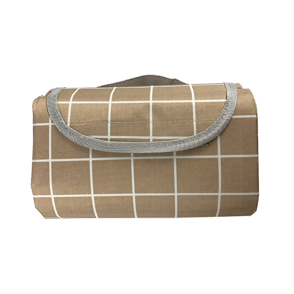 Waterproof And Moisture-Proof Grid Blanket Picnic Cloth 2