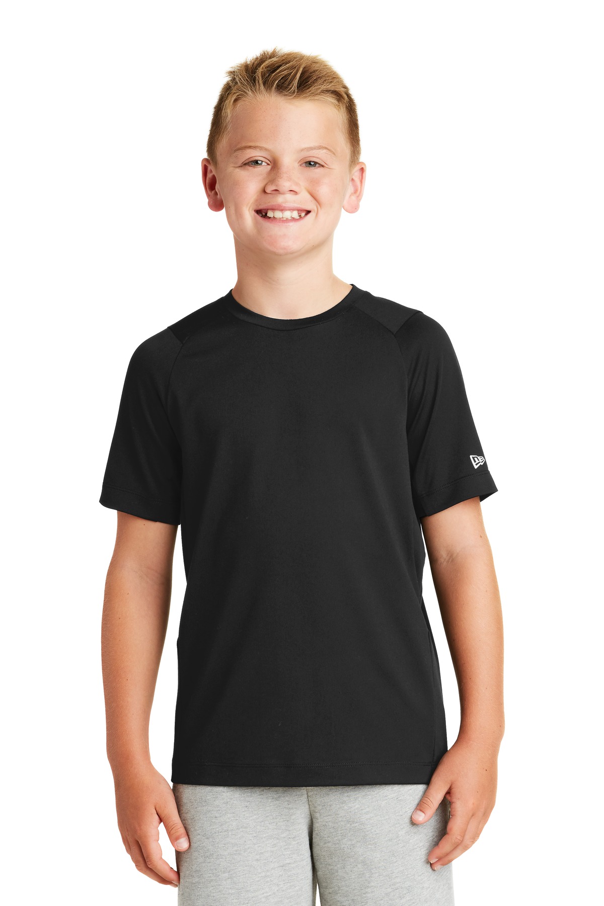 New Era Youth Series Performance Crew Tee. YNEA200 8