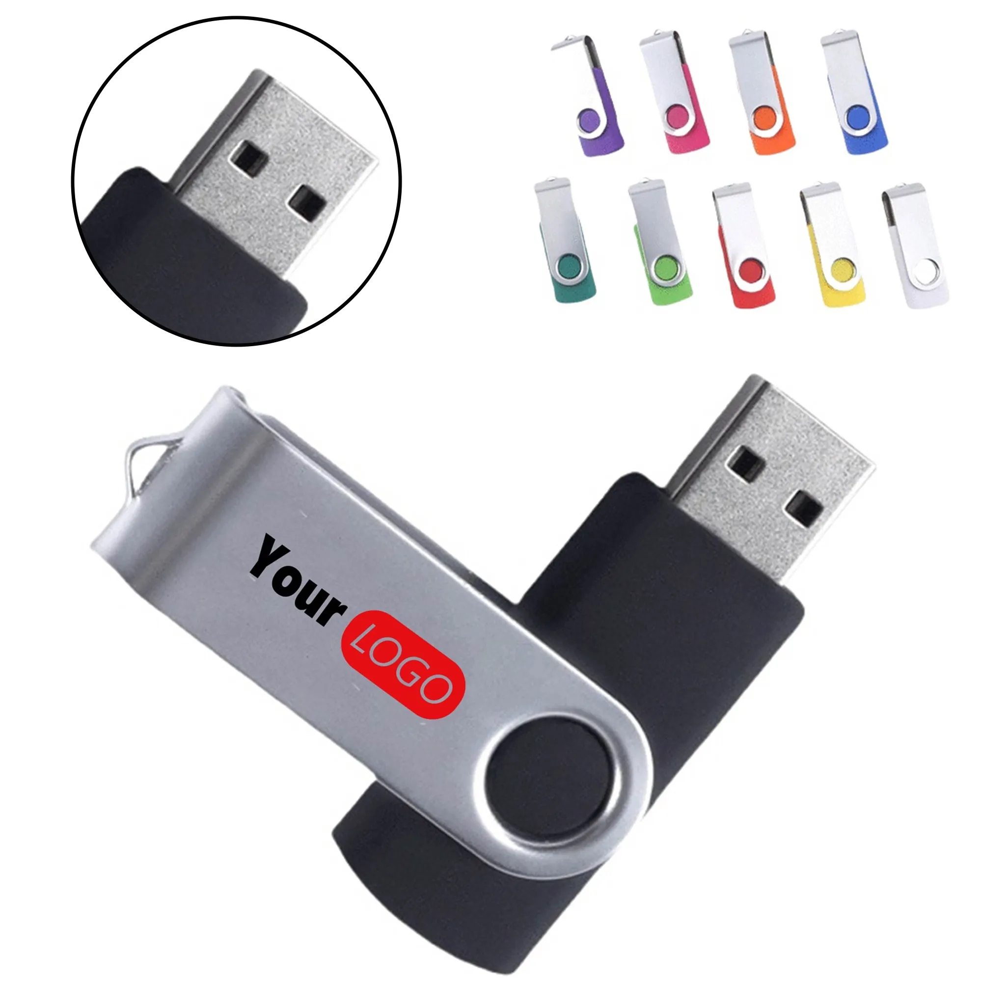 16GB Swivel USB 3.0 Flash Memory Drive 1