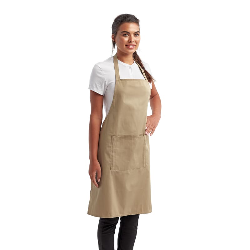 Artisan Collection By Reprime Unisex 'Colours' Recycled Bib Apron With Pocket 72