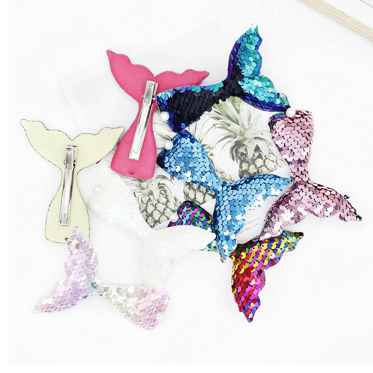 Mermaid Hair Clips Hairpins Ladies Headwear Styling Tools 4