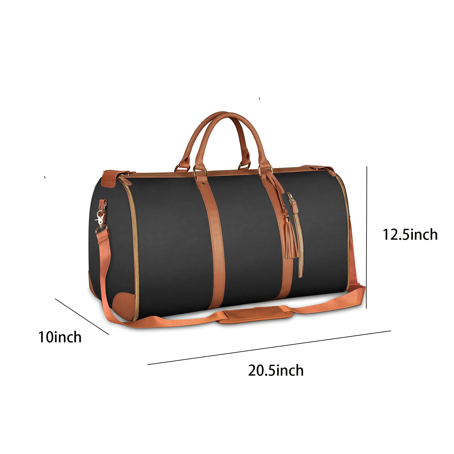 Multifunctional pu hand luggage bag 3