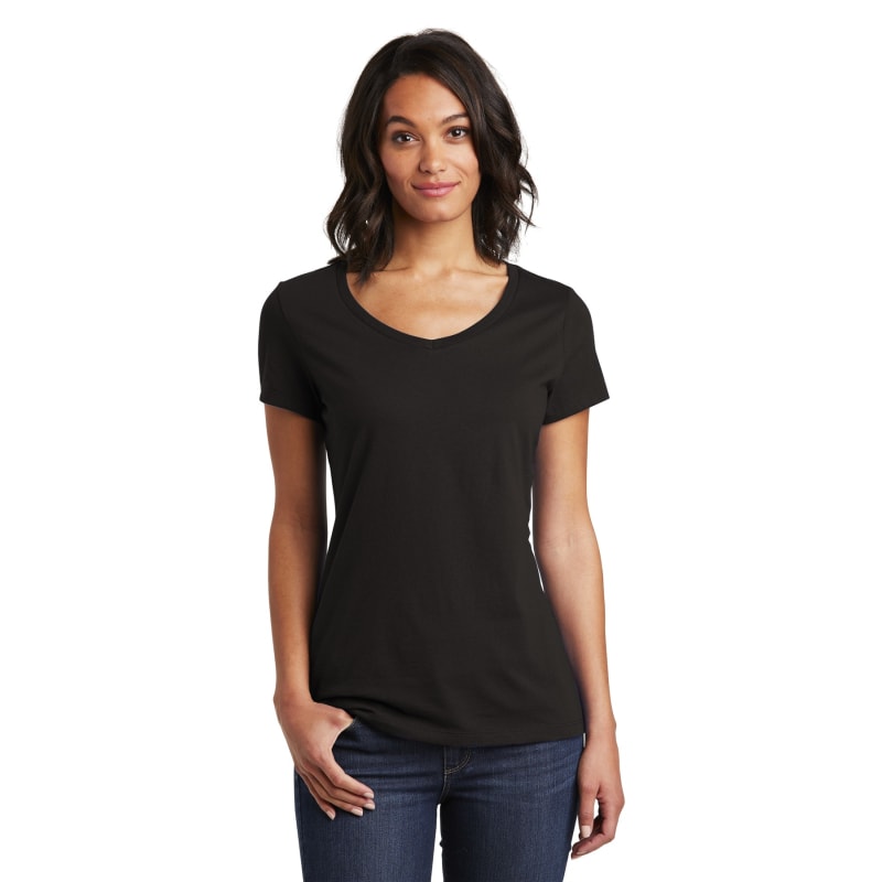 District Women's Very Important Tee V-Neck. 22