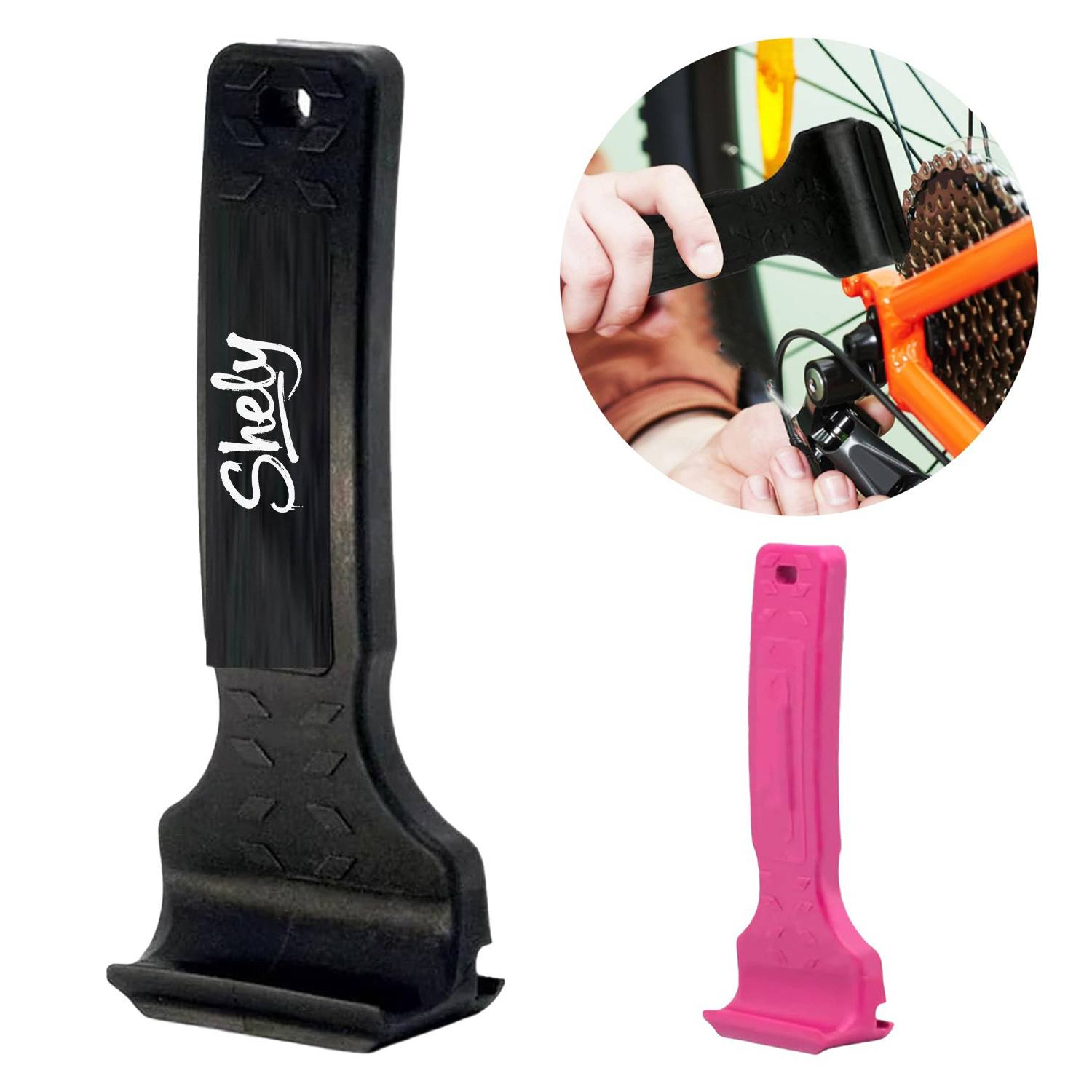 2 in 1 ABS Bicycle Tyre Lever Crowbar