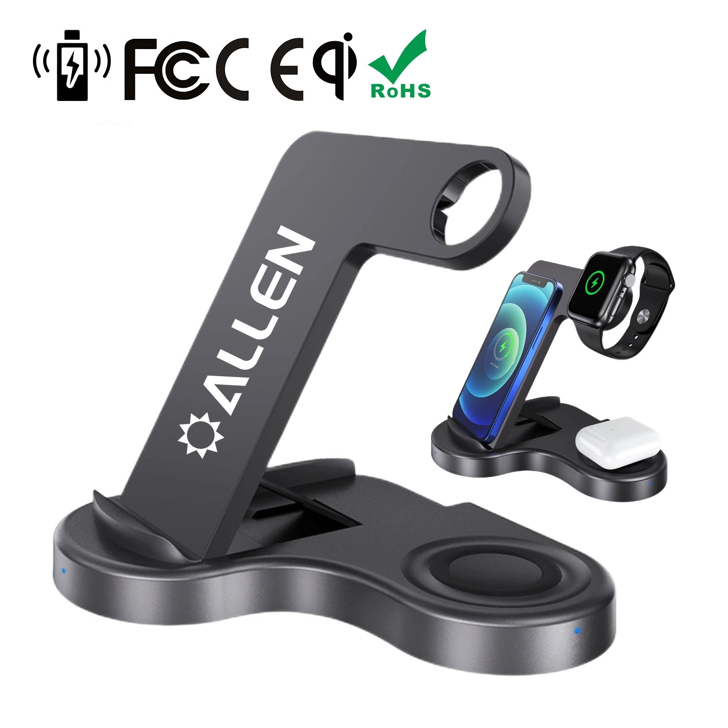 3 In 1 Wireless Charging Station 1