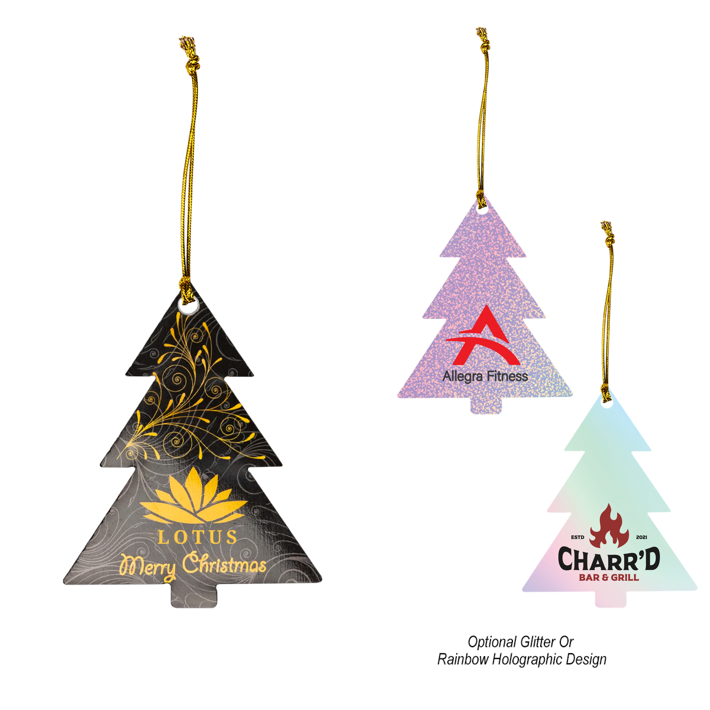 Acrylic Ornament - Tree