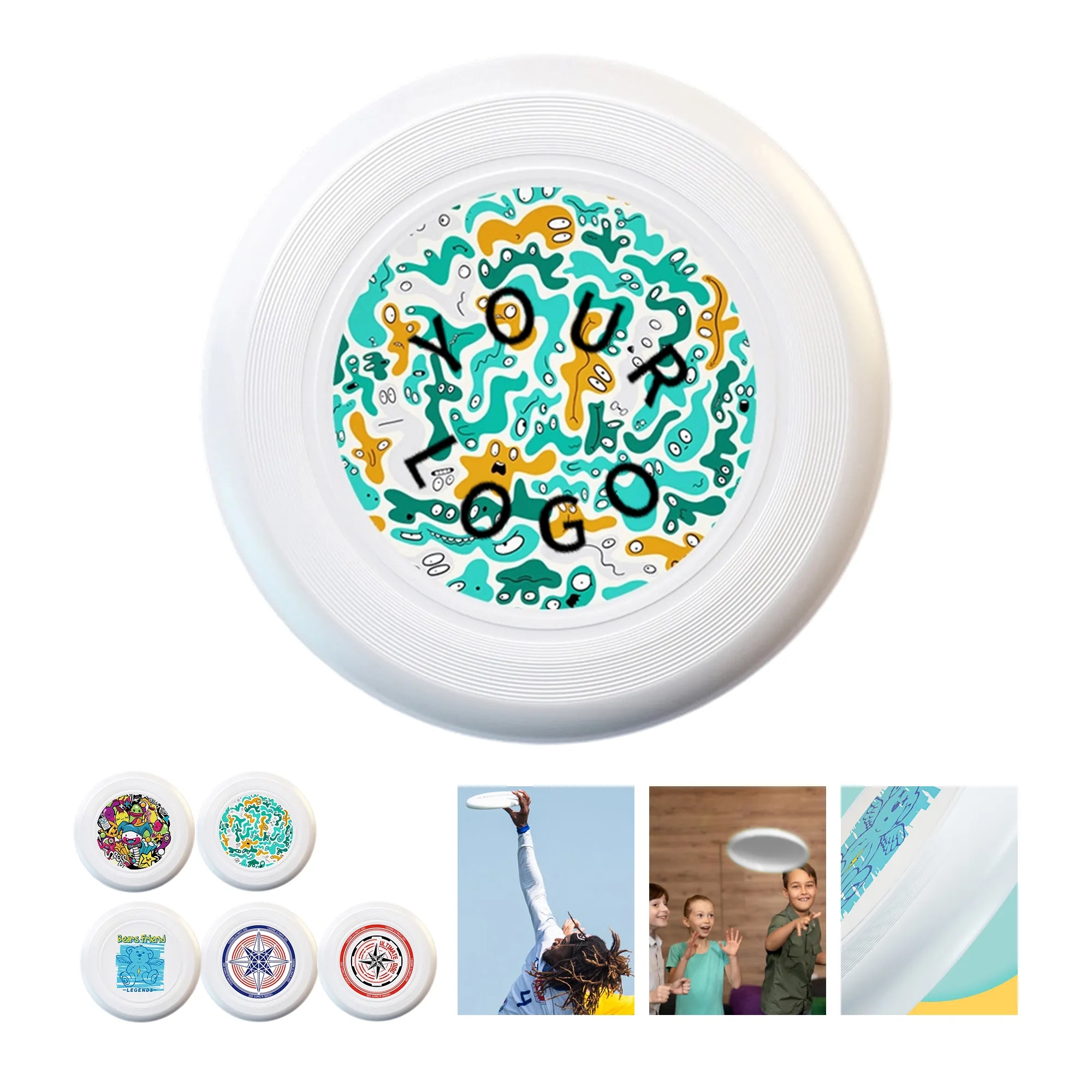 MOQ 50 Professional Competitive Flying Disc 8