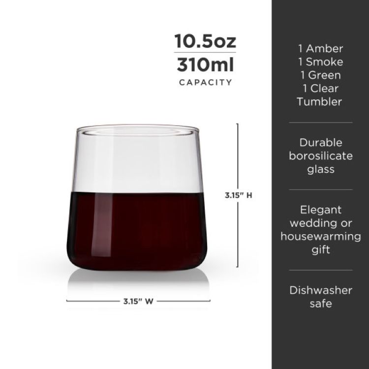 Viski® Aurora Cocktail Tumbler Set 7