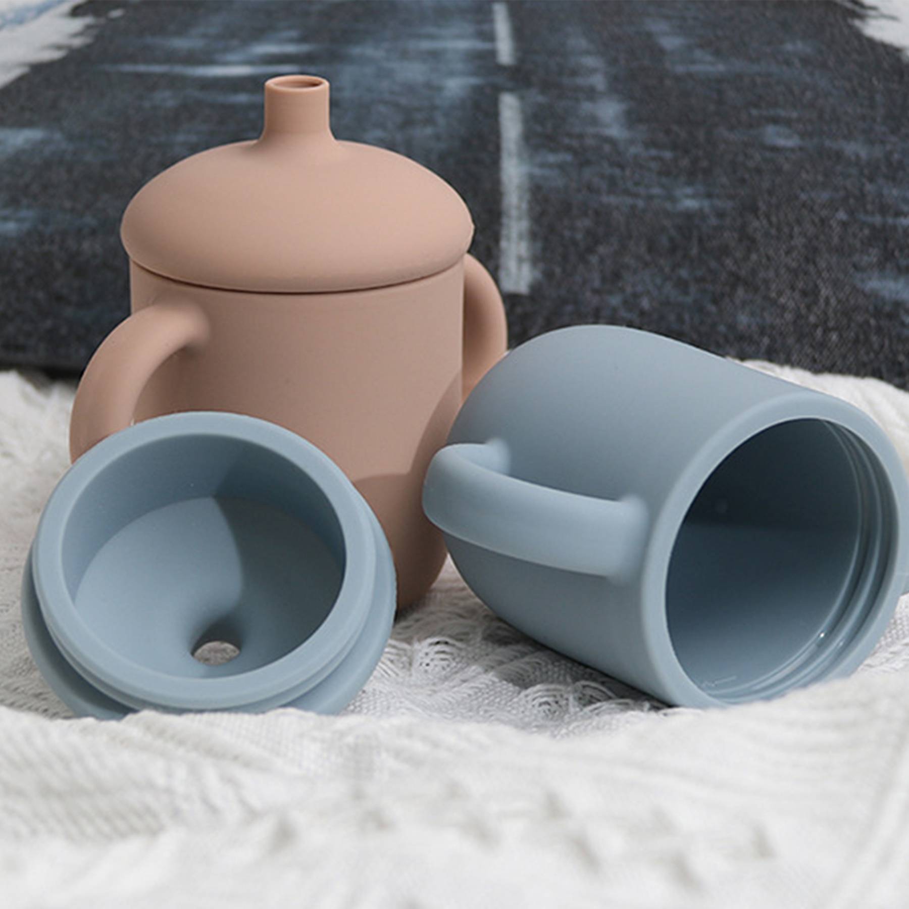 5.3oz Silicone Straw Mugs for Babies 9