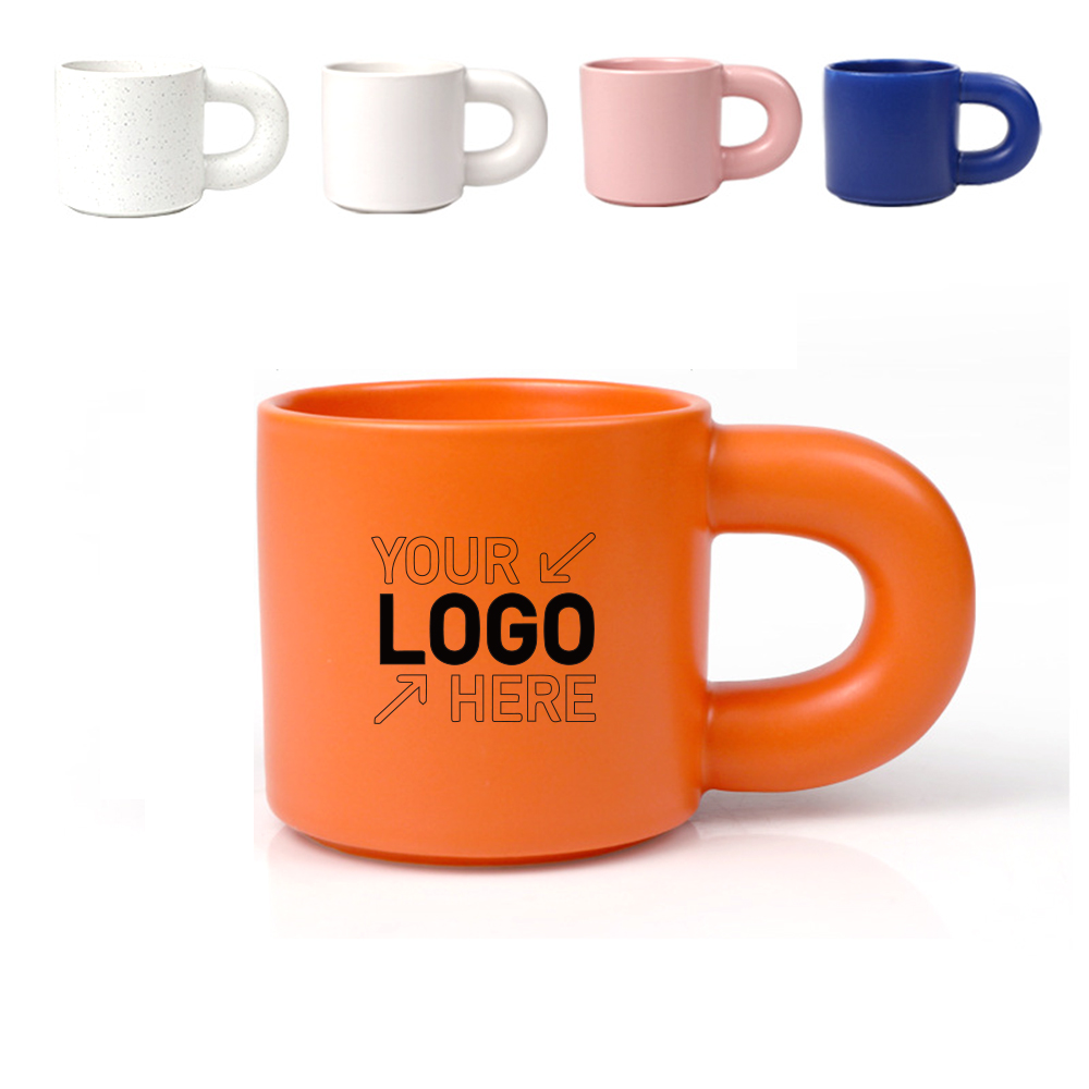 Color glazed porcelain cup 4