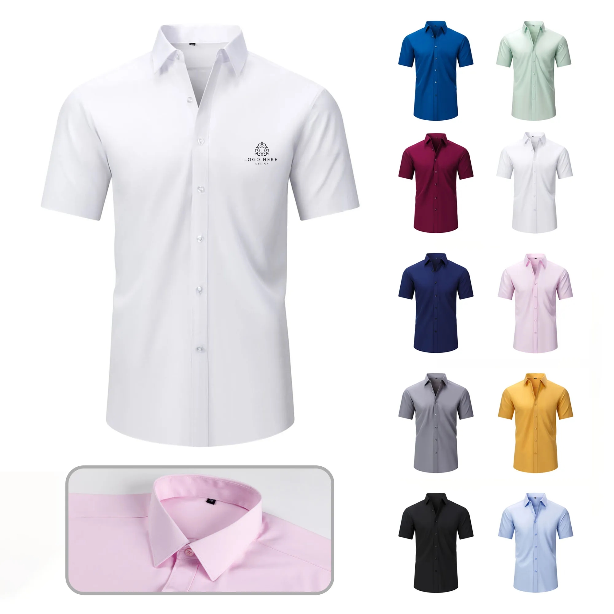 Short Sleeve Easy Care Shirt 9