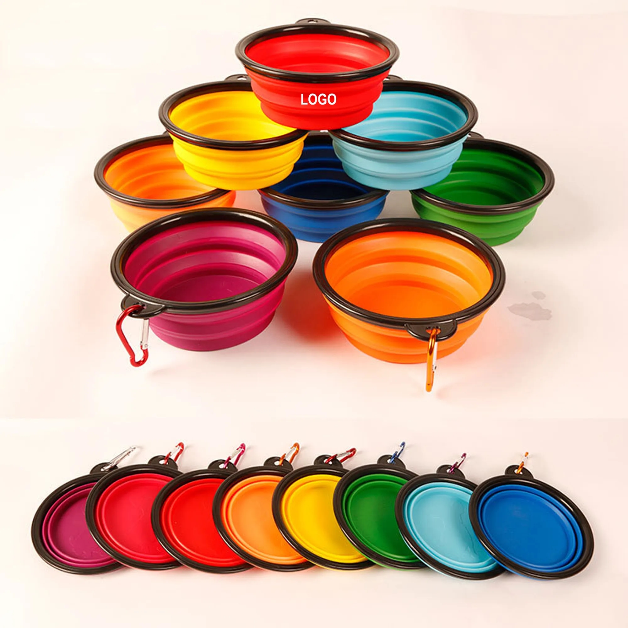 Collapsible Silicone Dog Bowl 1