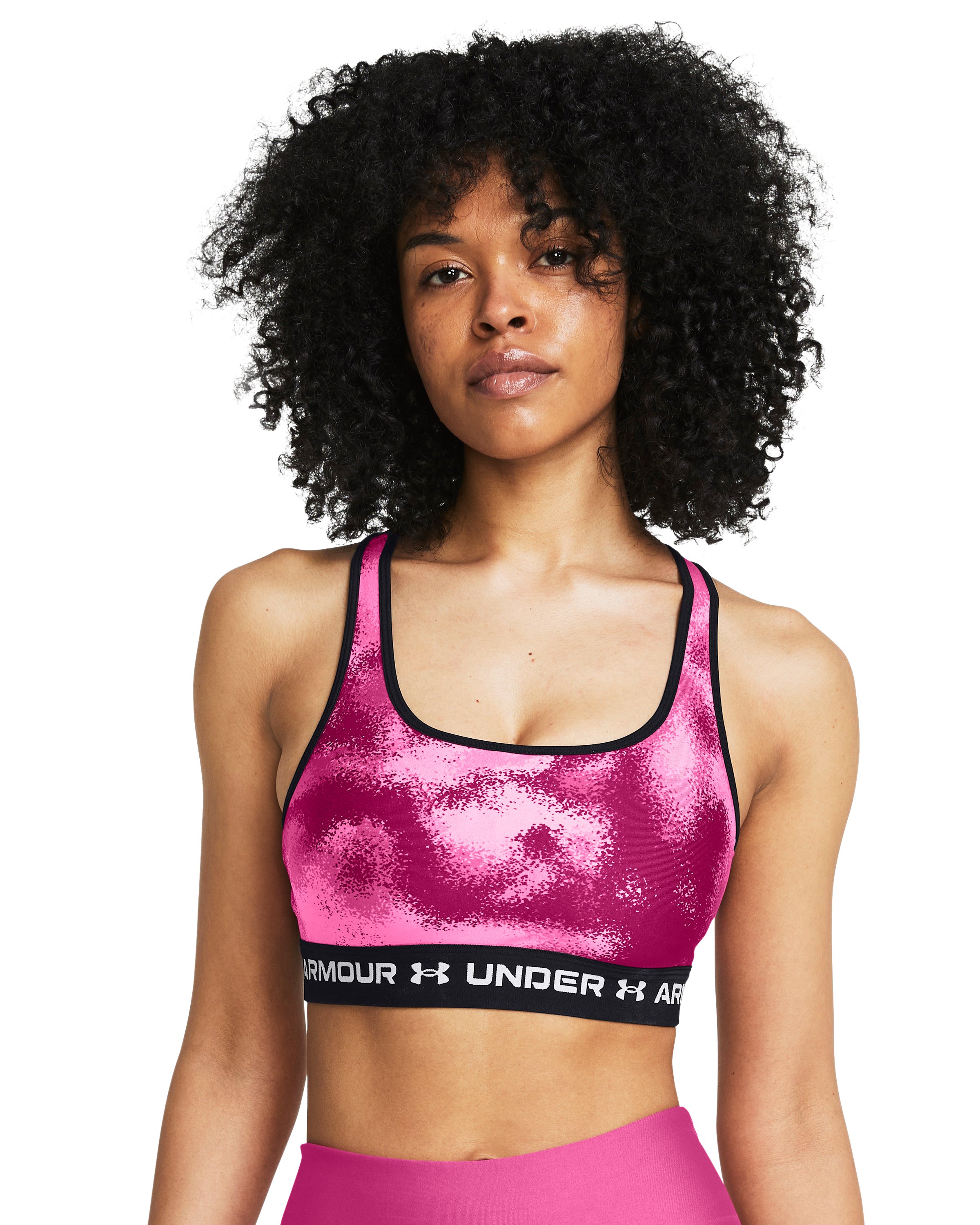 Crossback Mid Printed Women's Sports Bra 7