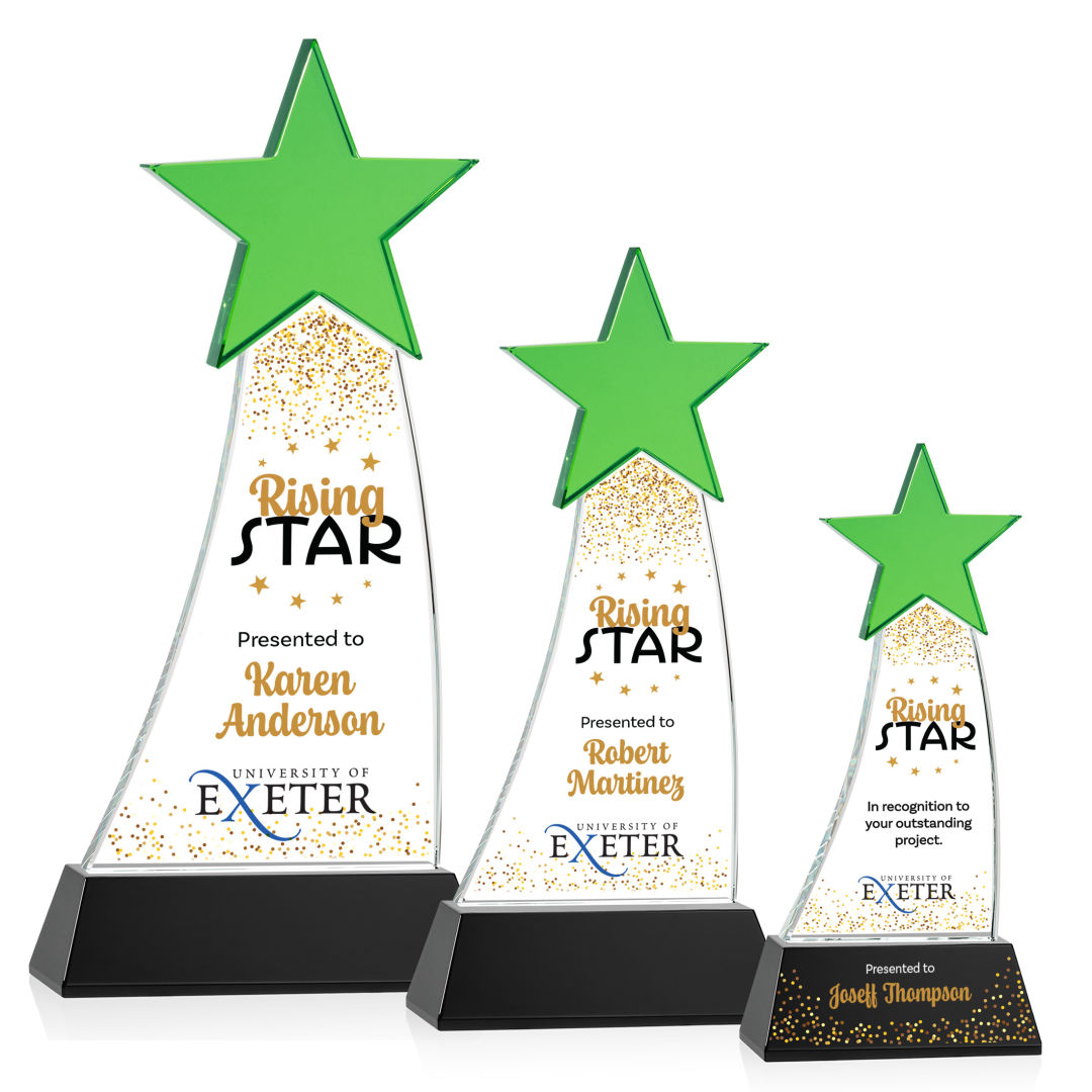 Manolita VividPrint™ Award - Green/Black 2