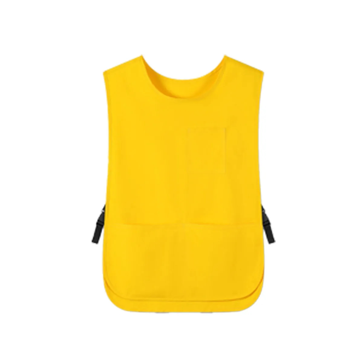 Bib Unisex Aprons Adjustable Waterdrop Resistant with Pocket 2