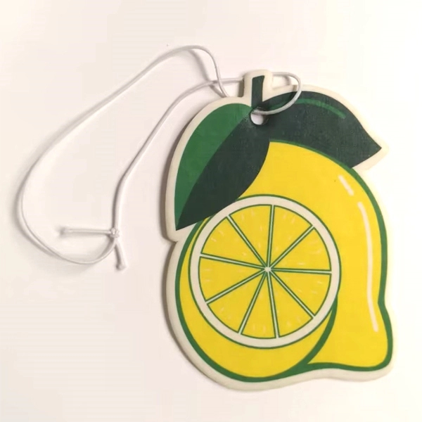 Custom Air Fresheners for Cars - Lemon Scent 4