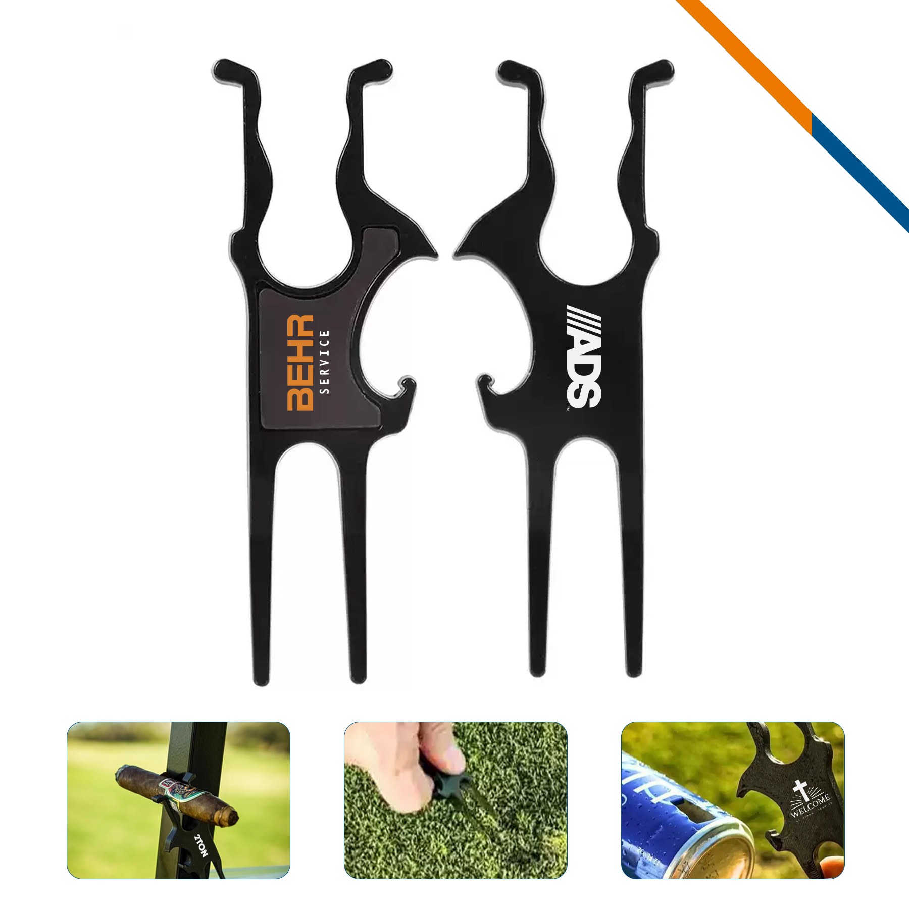Mendz 3in1 Golf Divot Tool 4