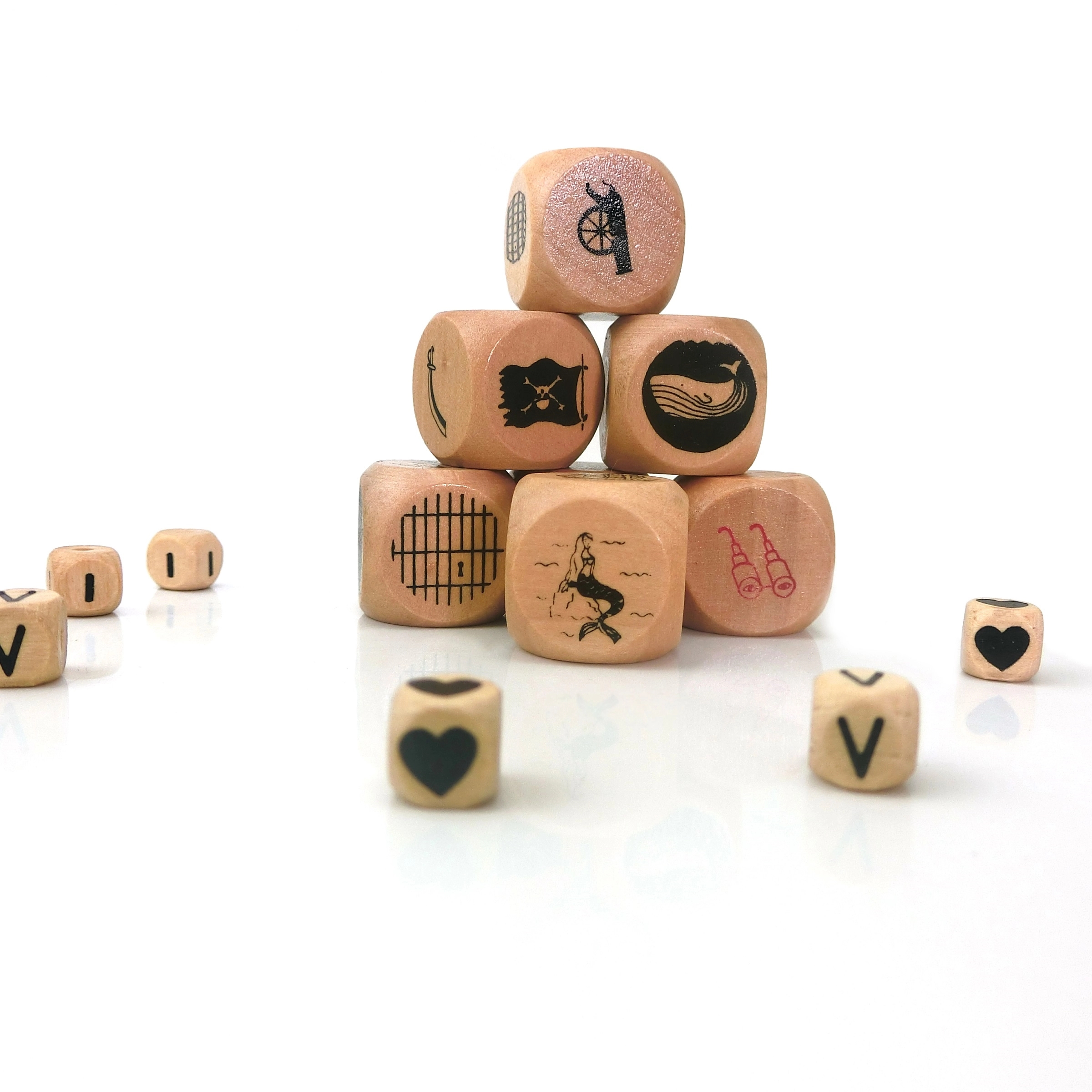 Wooden Dice 2