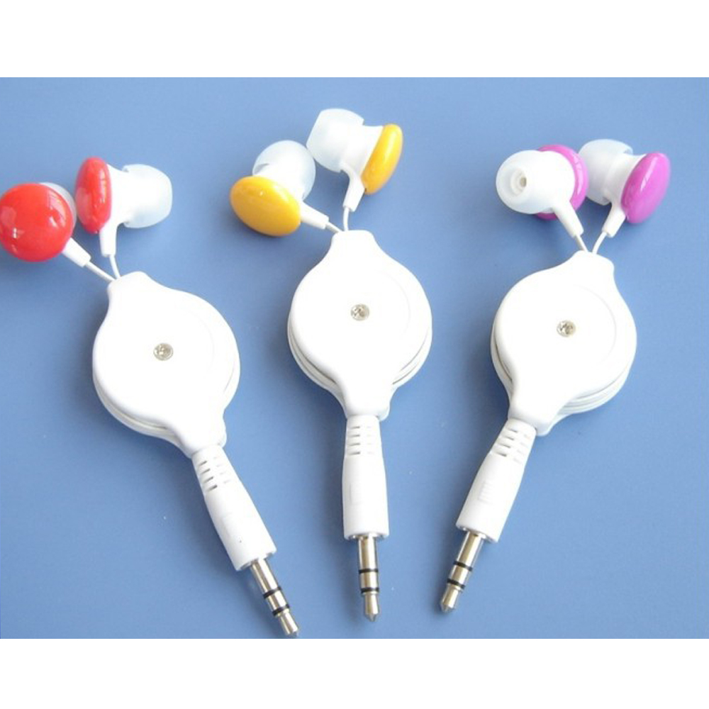 80cm Retractable Earbuds/Earphone 1