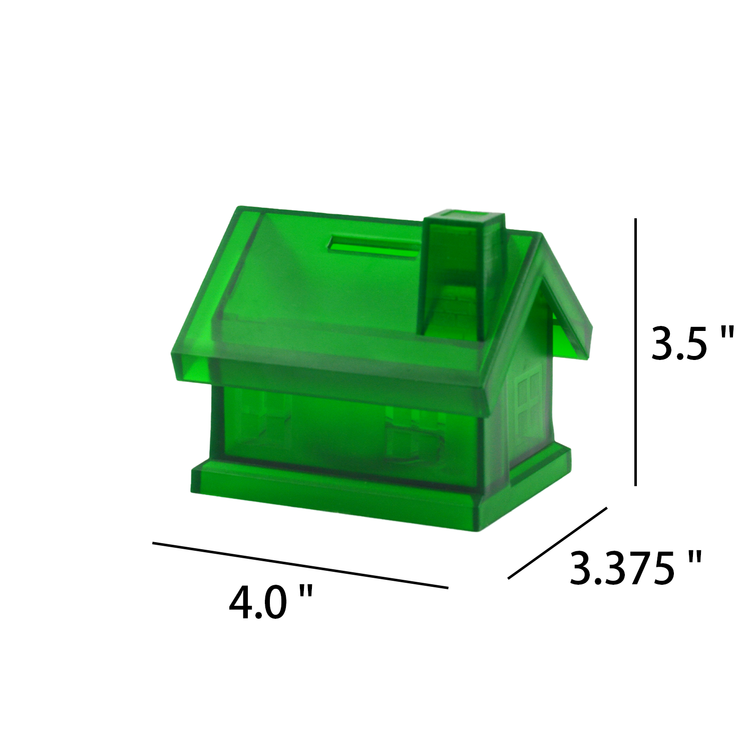 Plastic House Bank 4