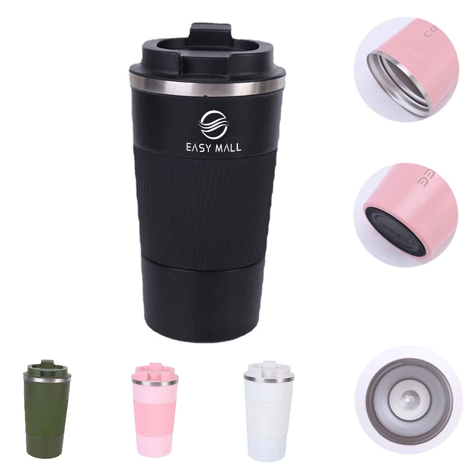 17Oz Stainless Steel Vacuum Insulated Coffee Travel Mug 3