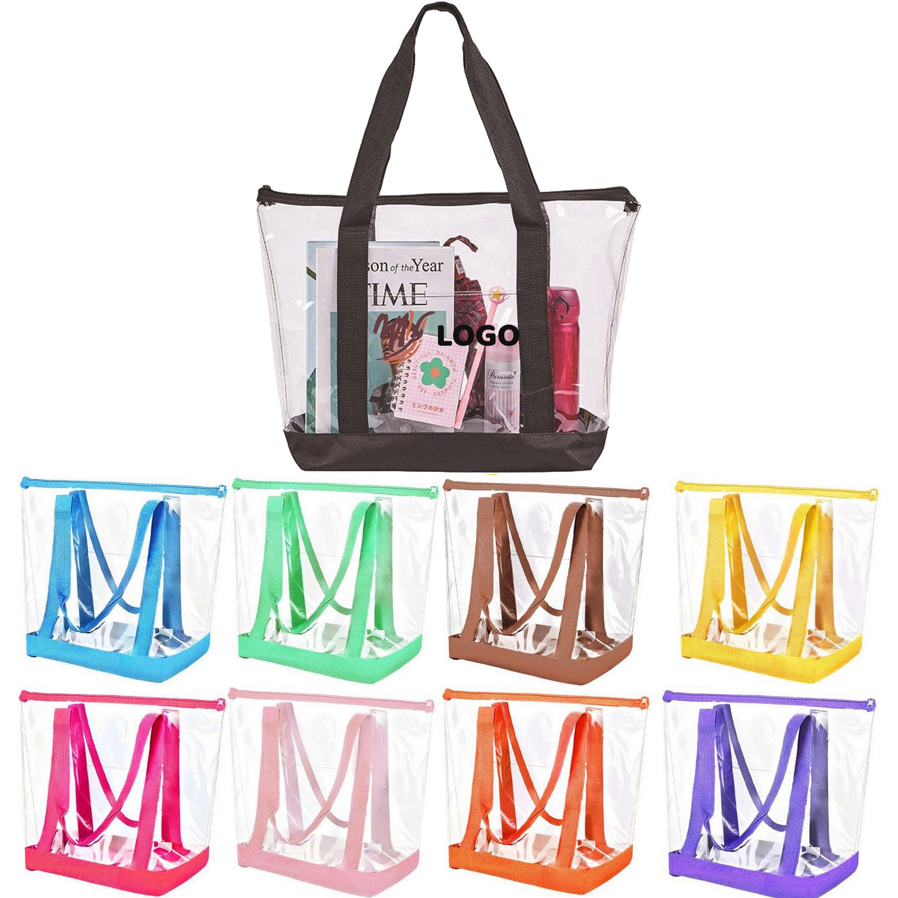 Clear Tote Bag