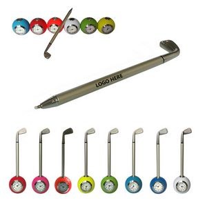 Blue Ink Golf Putter Ballpoint Pen 2