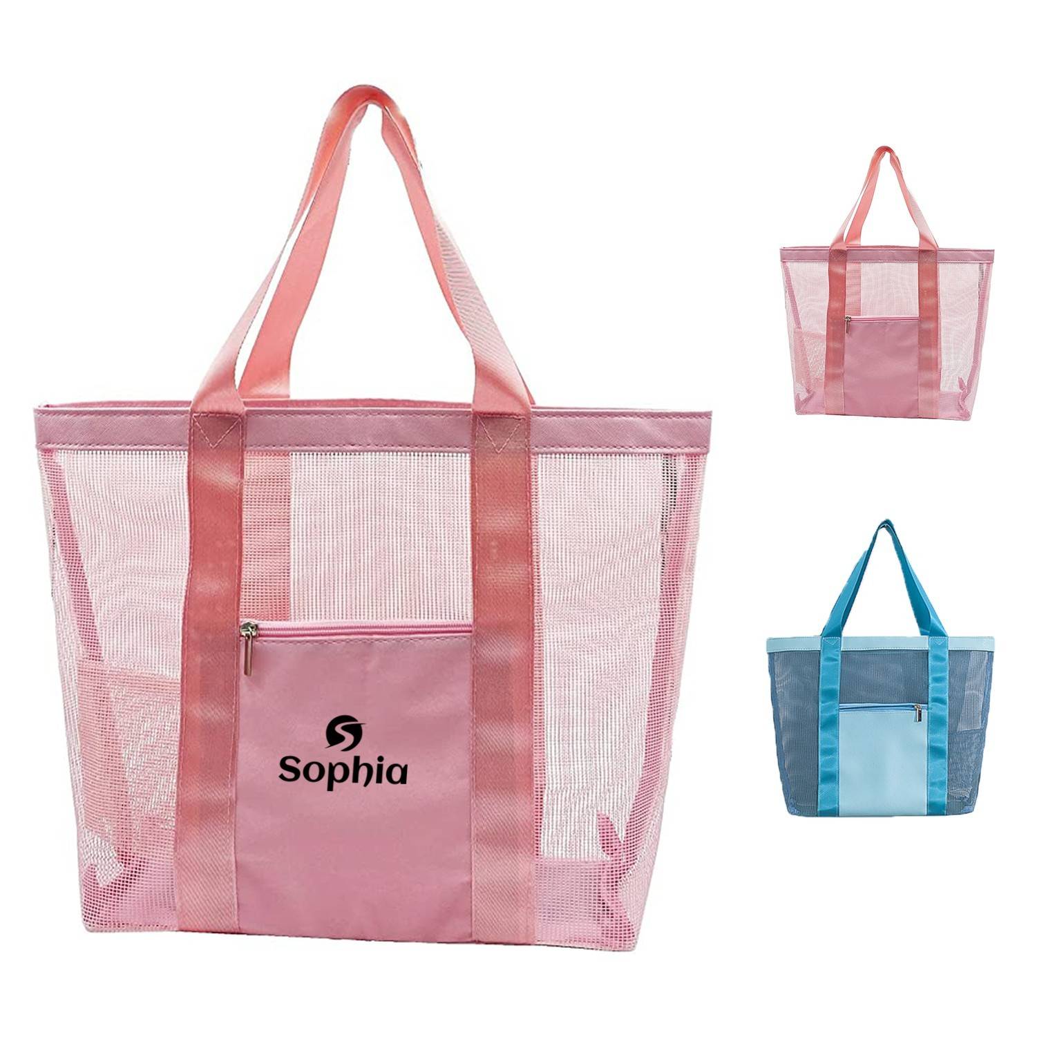 MuLightipurpose Large Mesh Beach Bag 2