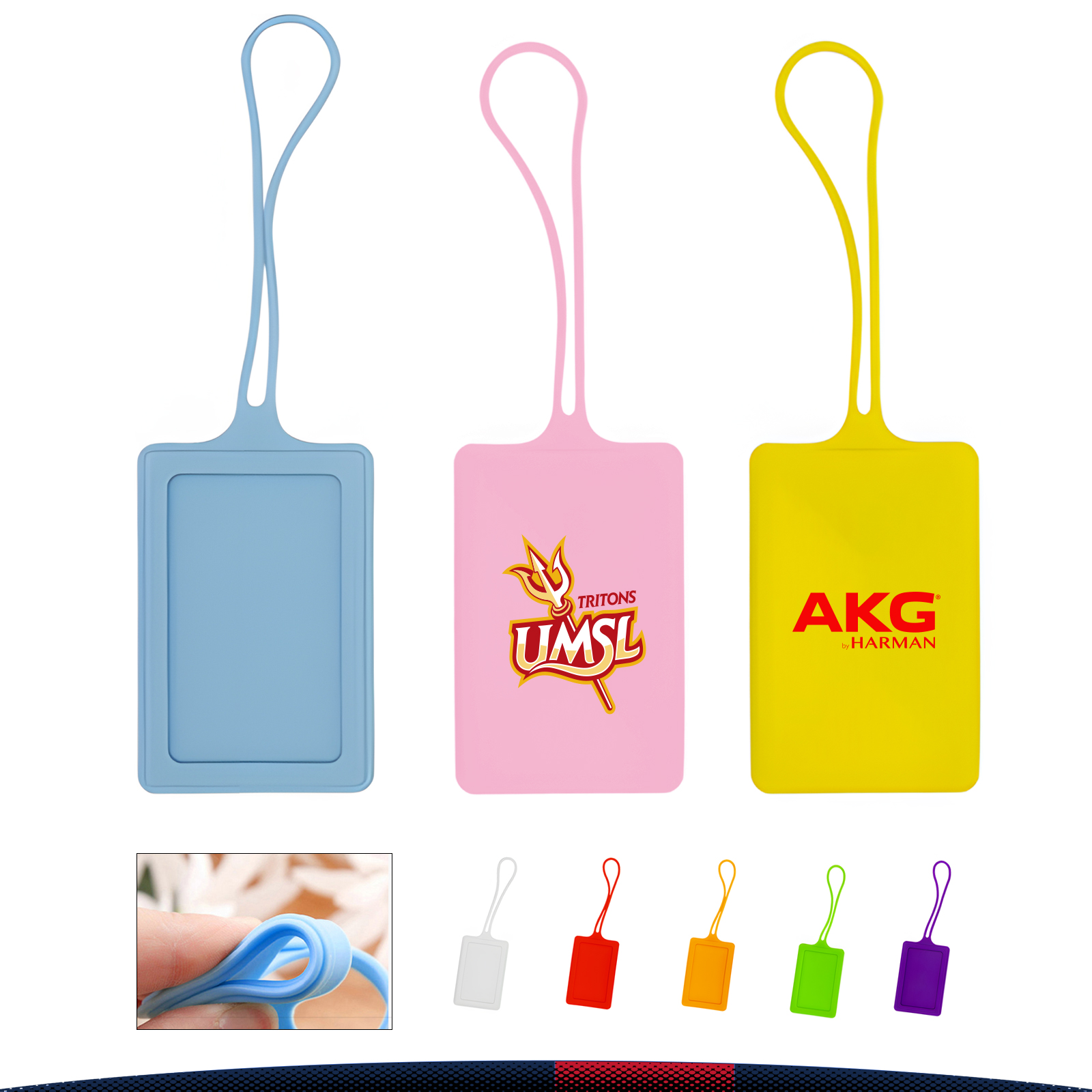 Lucky Silicone Luggage Tag 6