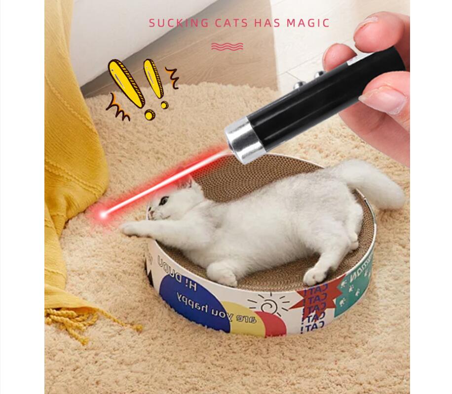 Cat Laser Pointer Toy with LED Light 3
