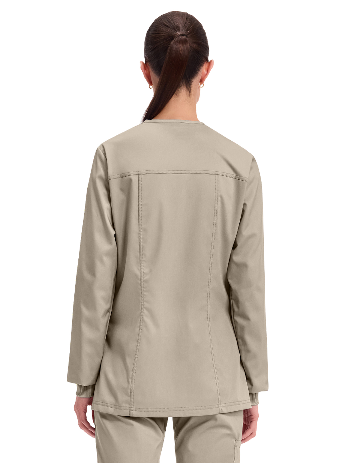 Cherokee - Workwear Revolution - Women's 3-Pocket Snap Front Jacket 27