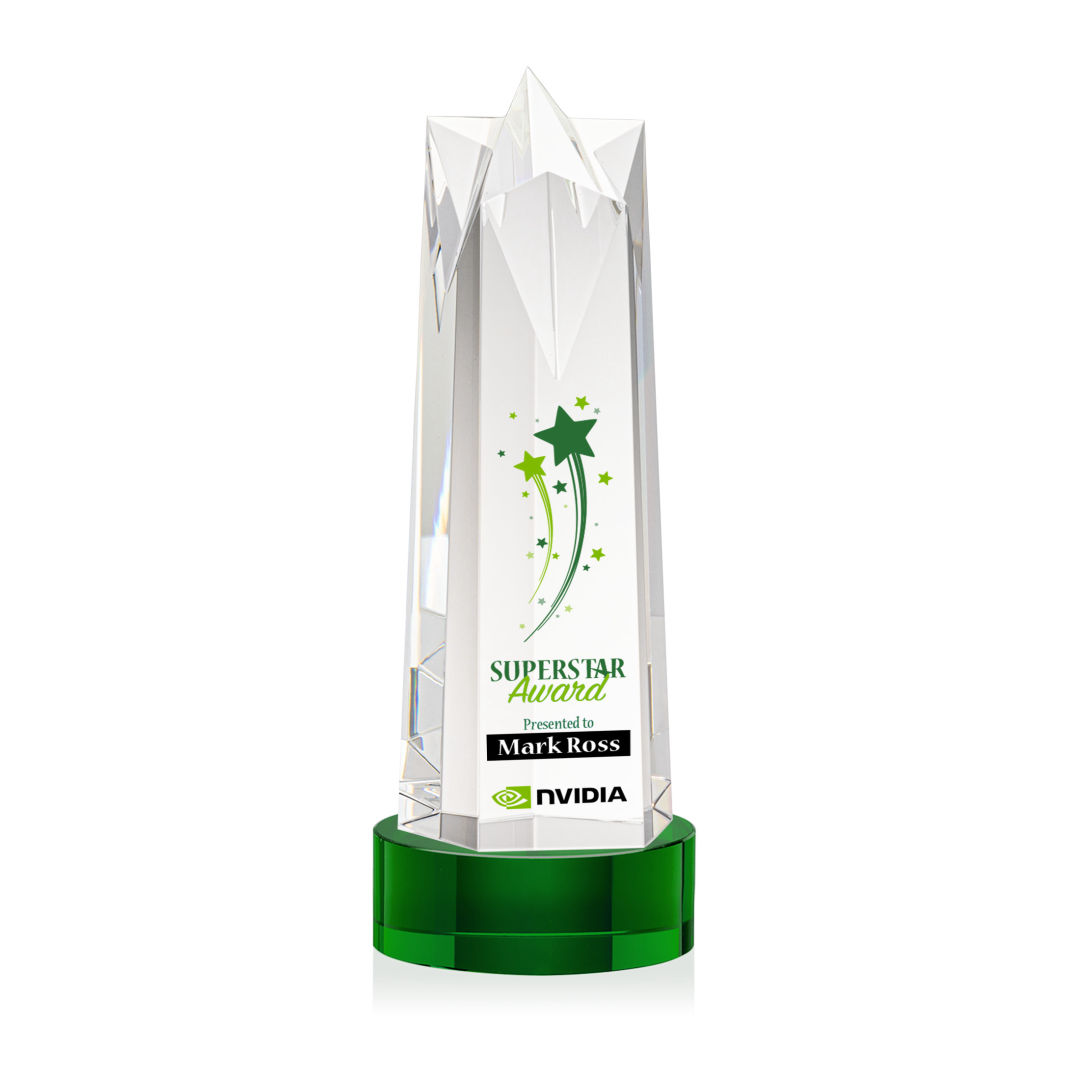 Ellesmere VividPrint™ Award on Stanrich - Green 4