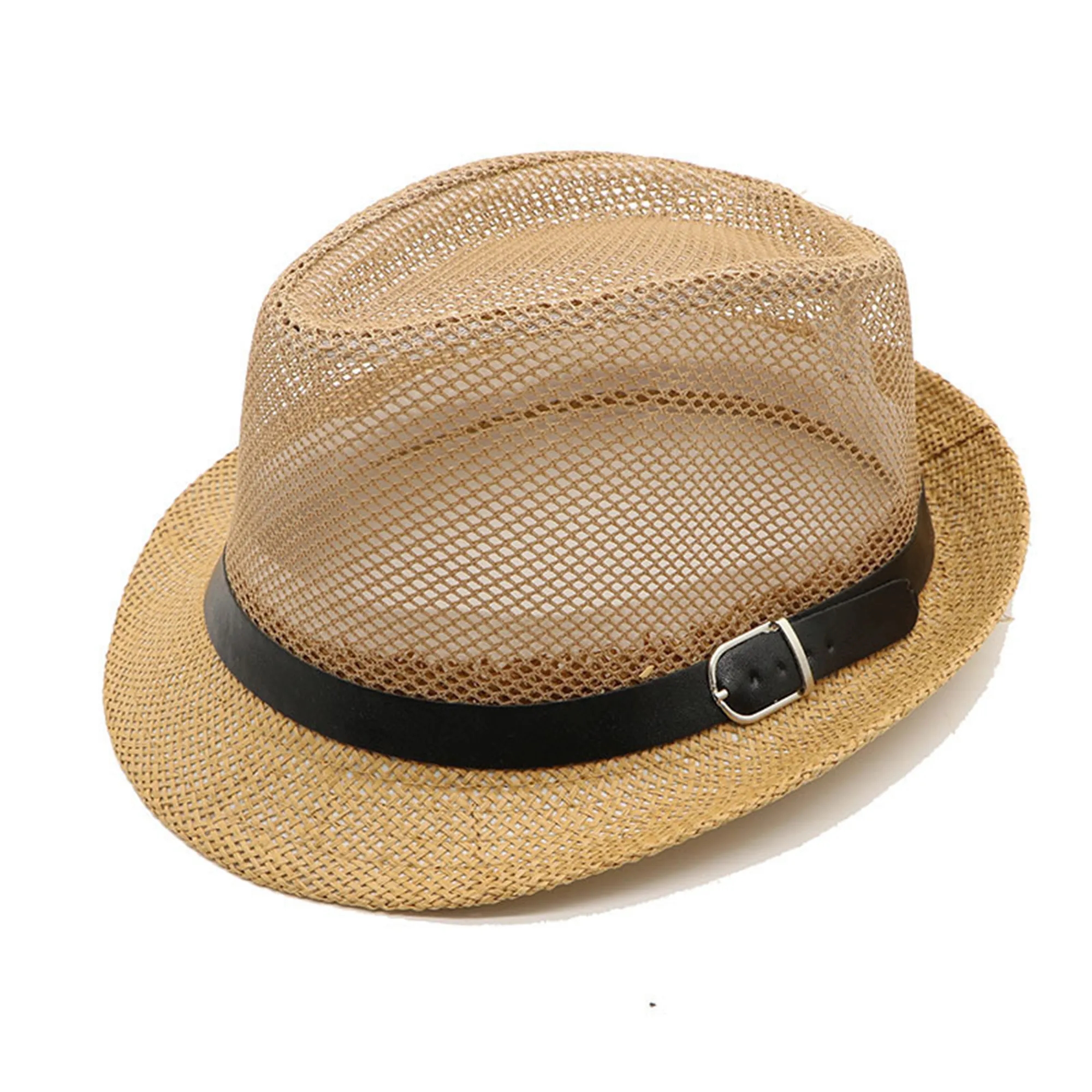 Short Brim Mesh Crown Beach Sun Cap 3