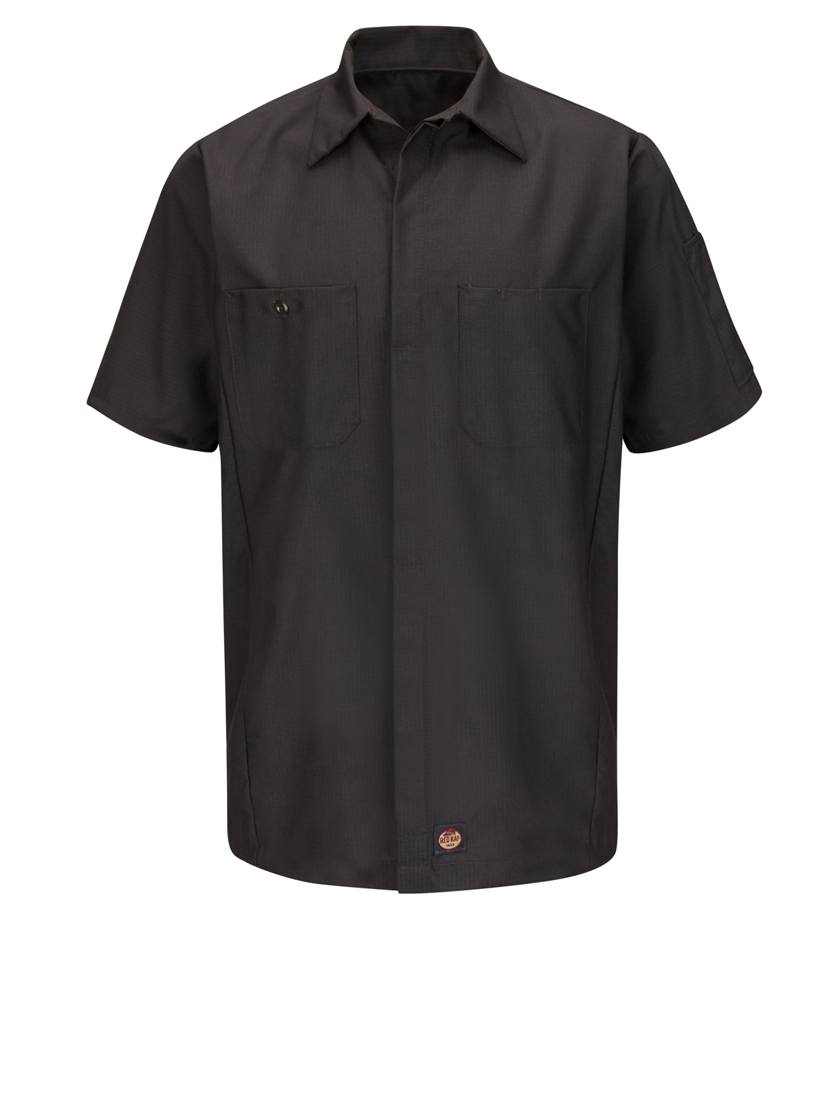 Red Kap Shirts -  Men's Short Sleeve Two-Tone Crew Shirt 5