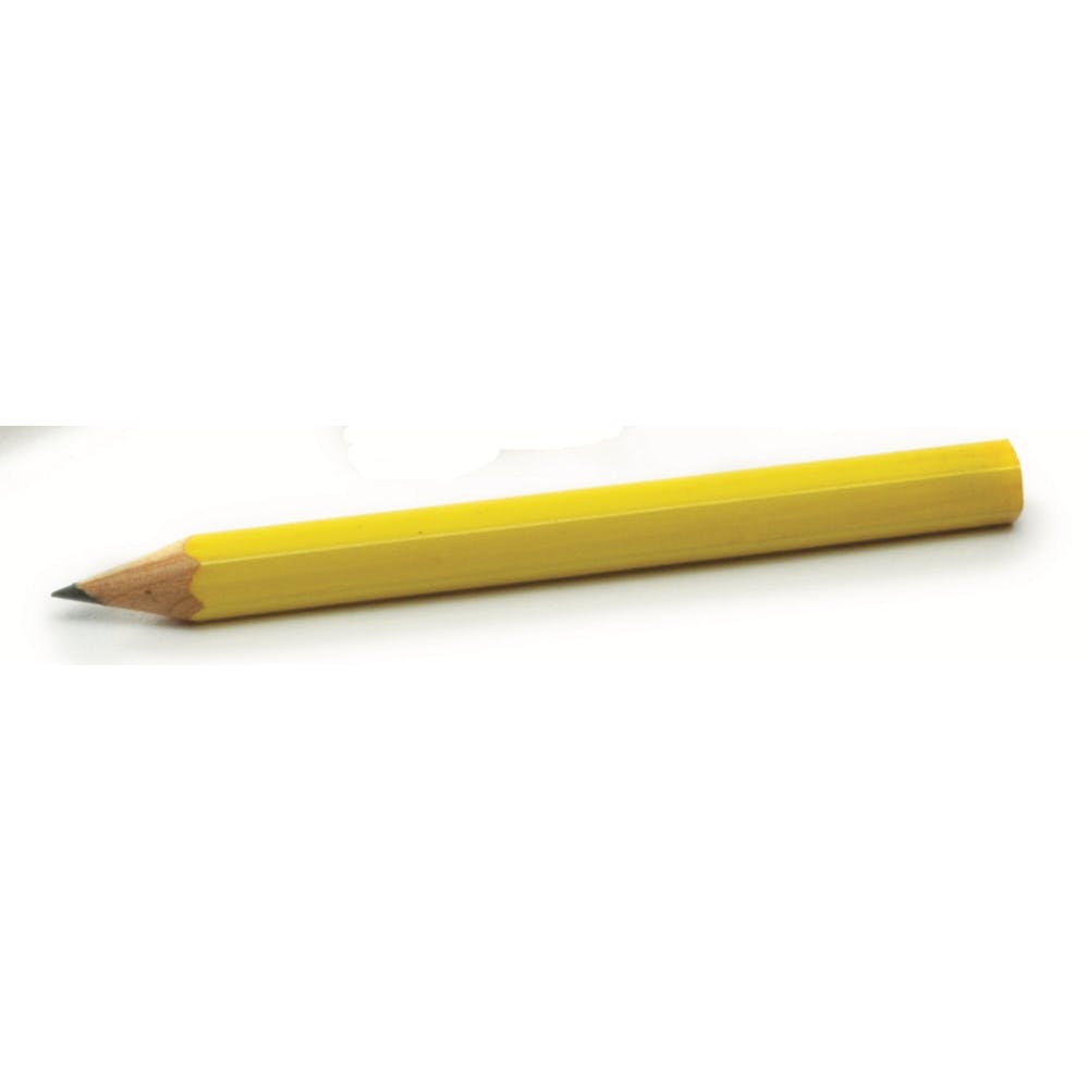 Mini #2 Pencils - Yellow 3" 2