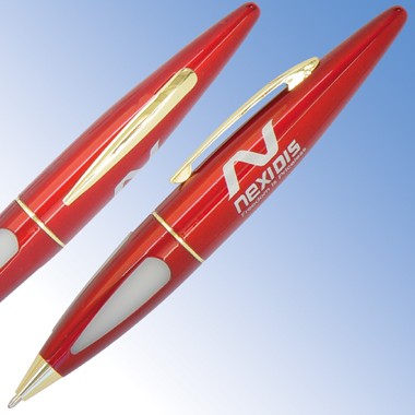 RED TORPEDO CIGAR BALL PEN 1