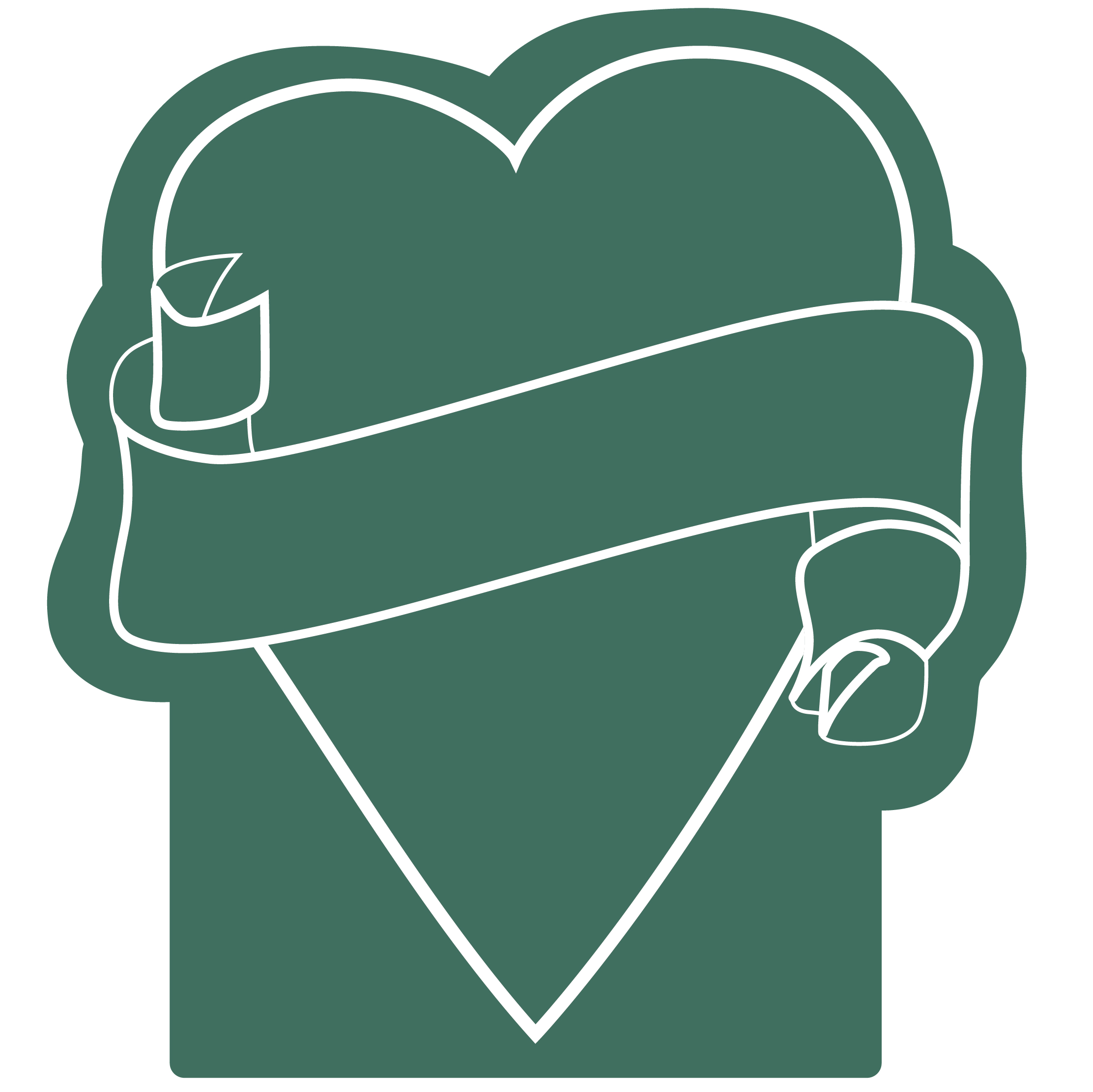 Foam Heart Mitt 20