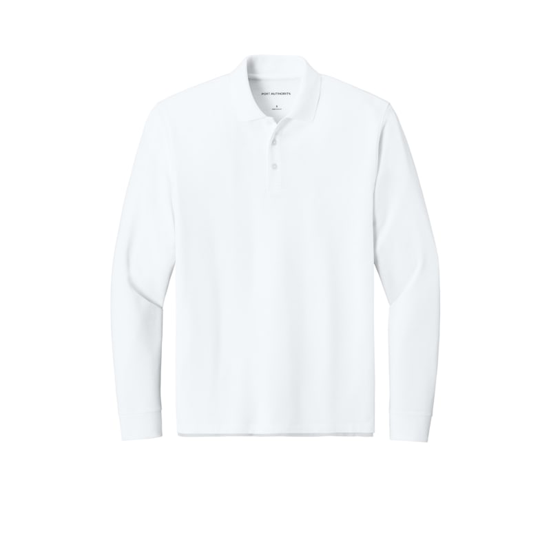 Port Authority Wearever Signature Pique Long Sleeve Polo 7