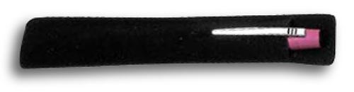 Black Velveteen Pouch