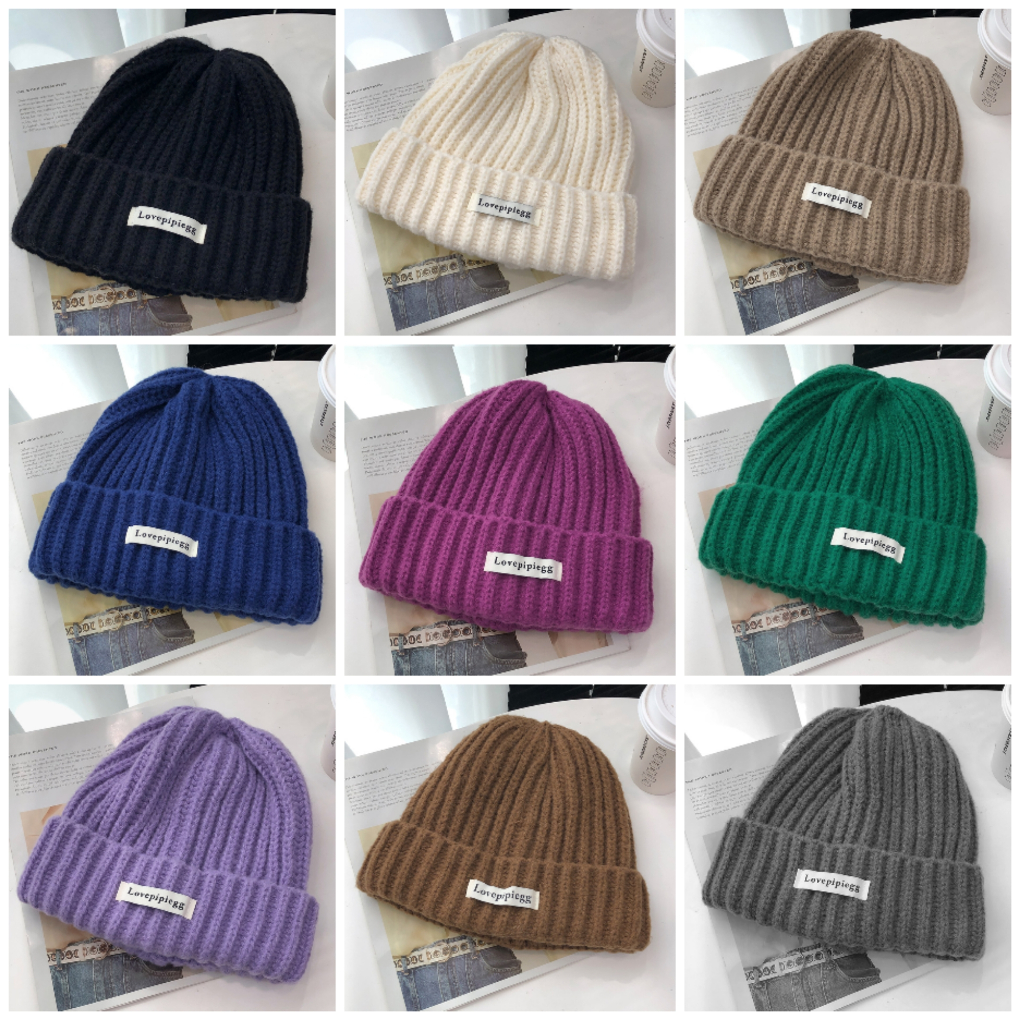 Winter Knit Beanie Hat 5