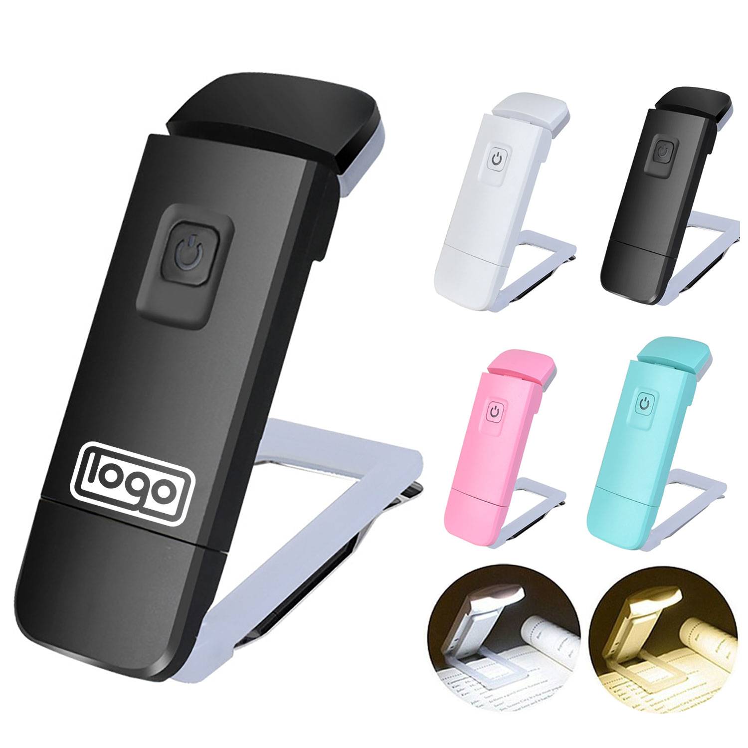Mini USB Rechargeable Reading Lamp Light 2