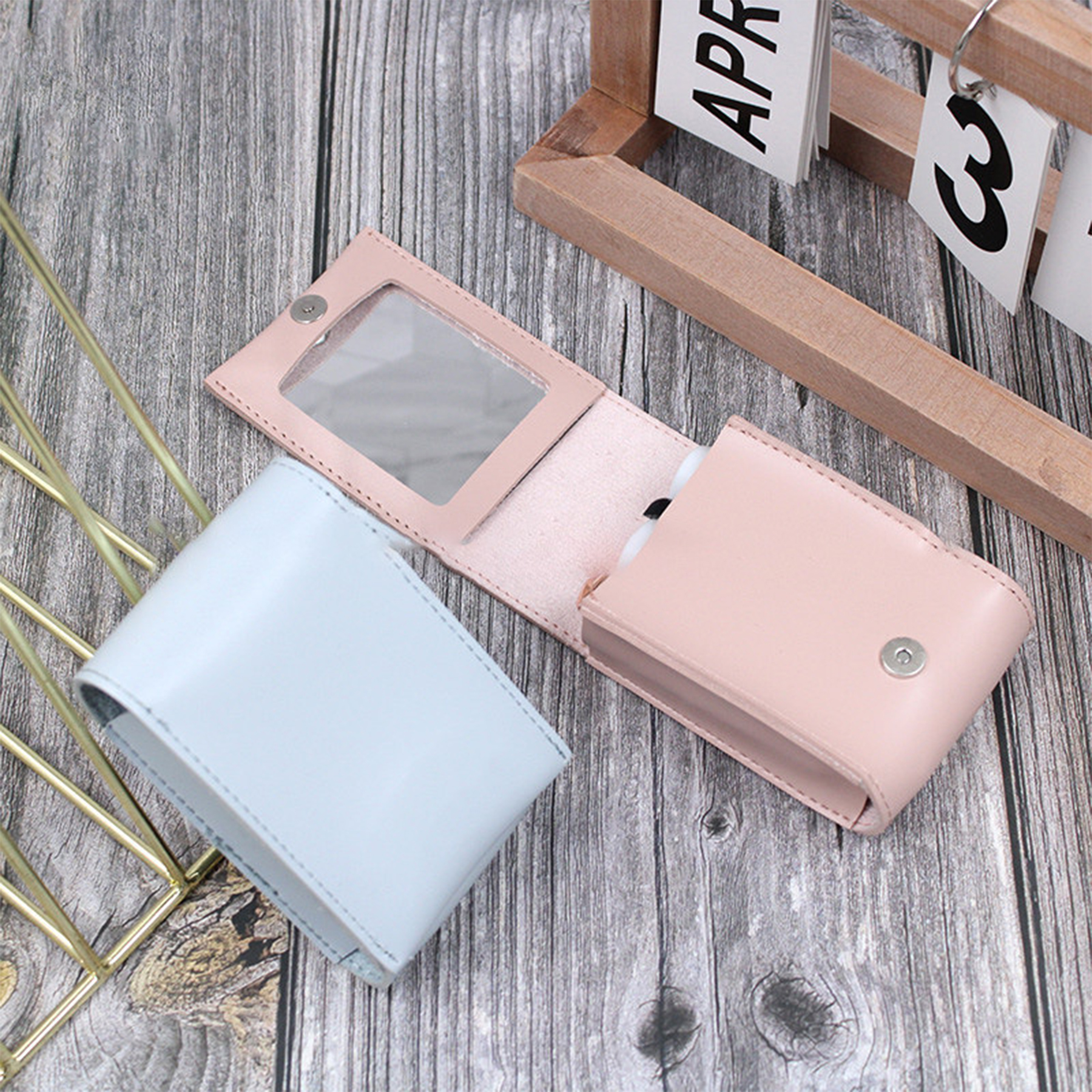 Pu Leather Lipstick Holder 2