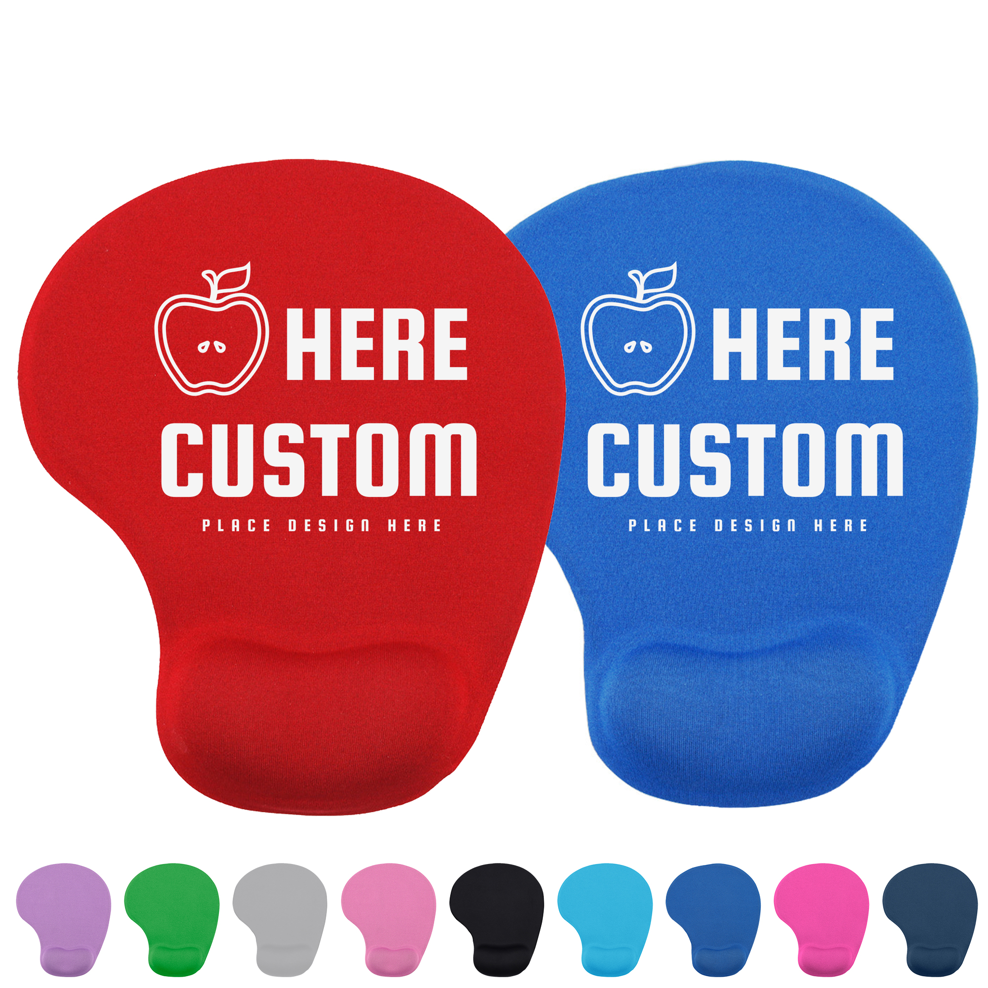 Ergonomic Silicone Mouse Pad, Multi-Color 2