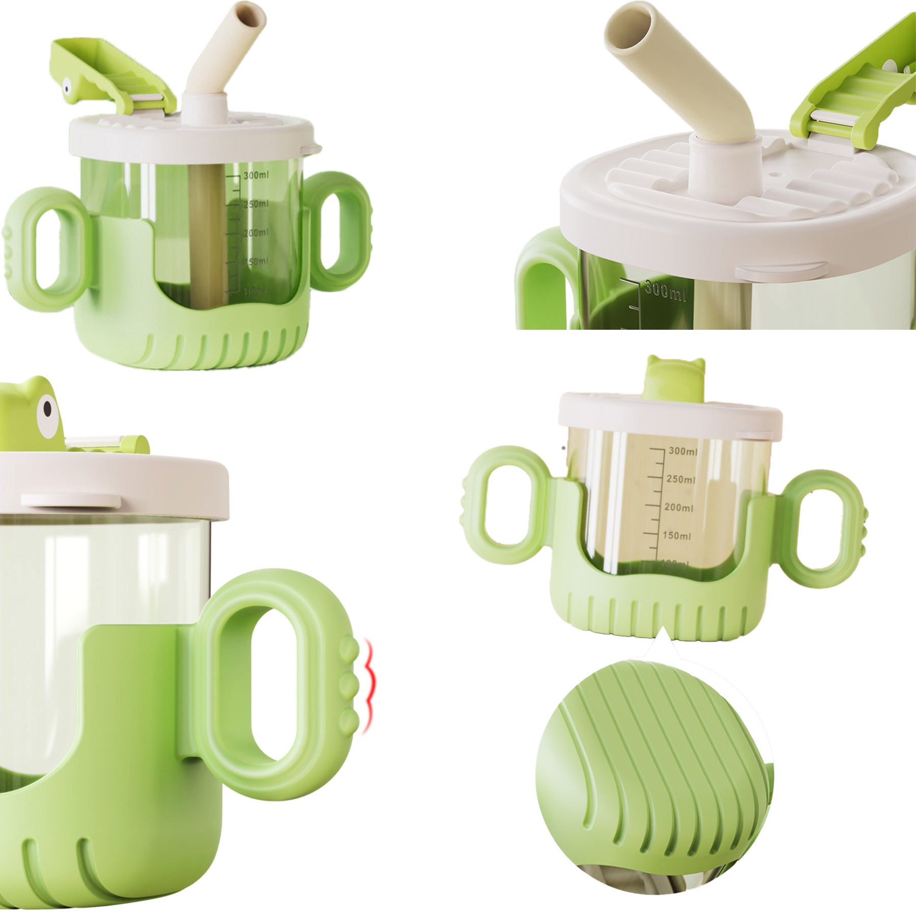 Baby Sippy Cup With Handle And Markings 2