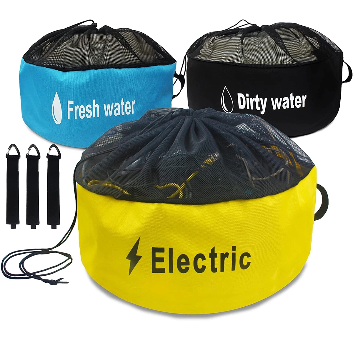 Rv Equipment Storage Bags Of 3 Pack 3