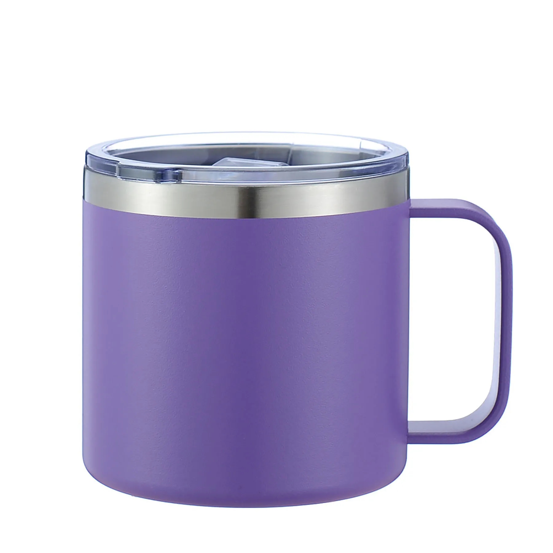 14oz Stainless Steel Mug with Lid 4